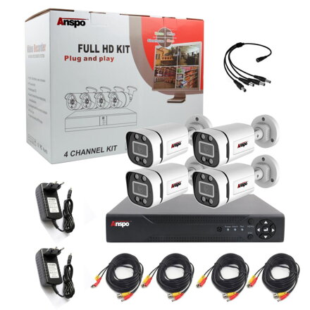ASP-AHD8034SL-200/500KIT-4CH