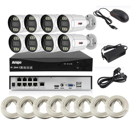 ASP-SL8036POE-400/500KIT/4K-8CH-A