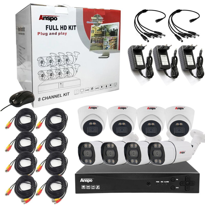 ASP-AHD8029/944SL-200/500KIT-8CH-A ASP-AHD8029/944SL-200/500KIT-8CH-A