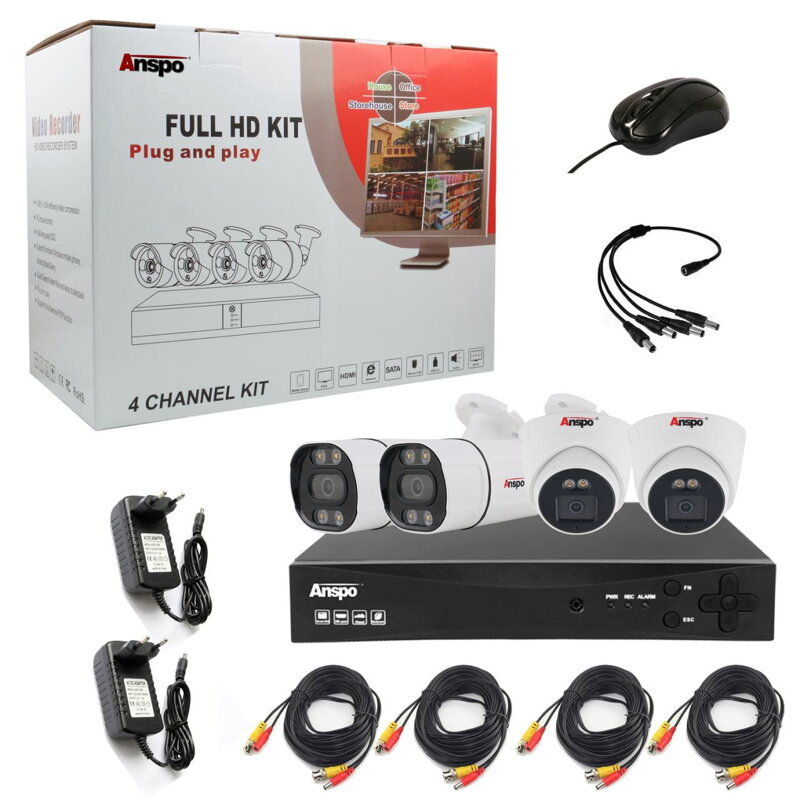 ASP-AHD8029/944SL-200/500KIT-4CH-A ASP-AHD8029/944SL-200/500KIT-4CH-A