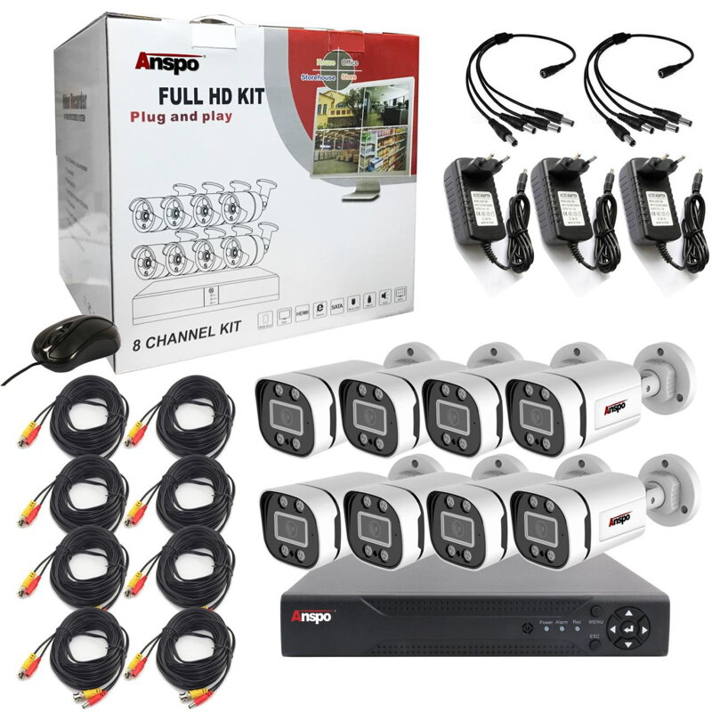 ASP-AHD8034SL-200/500KIT-8CH ASP-AHD8034SL-200/500KIT-8CH