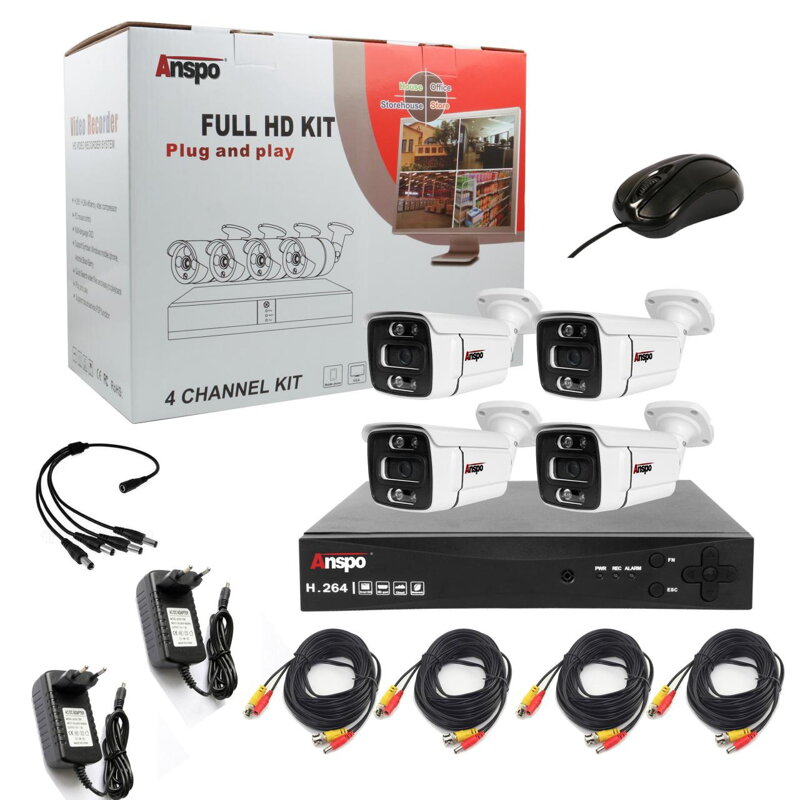 ASP-AHD8084SL-200/500KIT-4CH ASP-AHD8084SL-200/500KIT-4CH