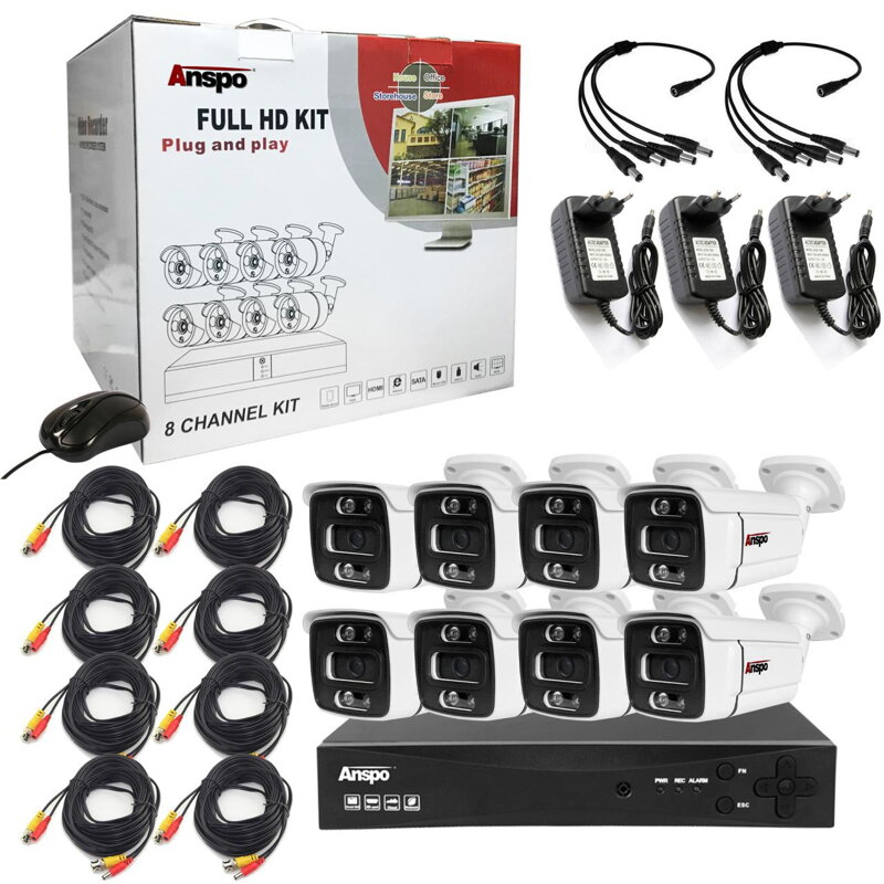 ASP-AHD8084SL-200/500KIT-8CH ASP-AHD8084SL-200/500KIT-8CH